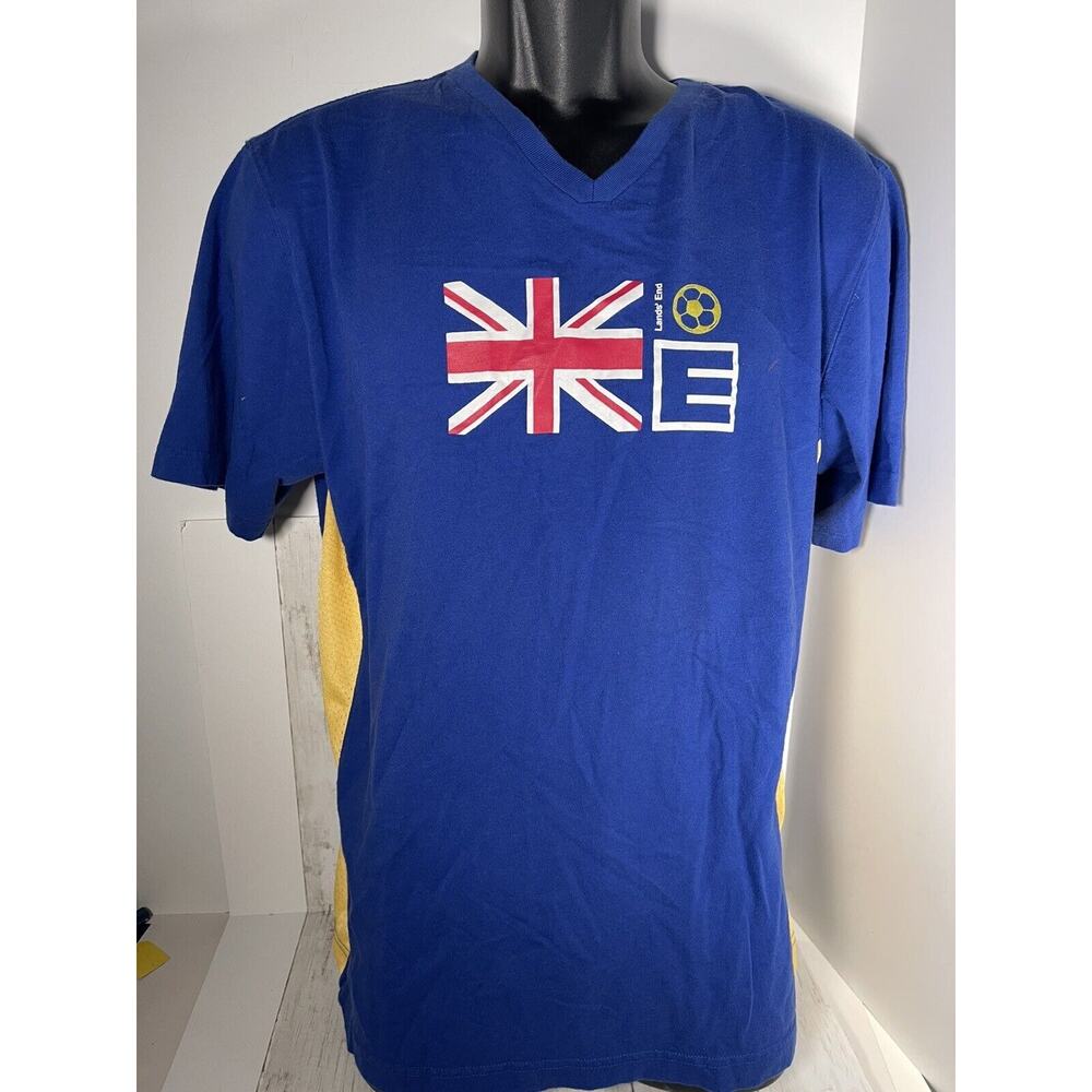 Lands End Soccer Tee Union Jack Britain